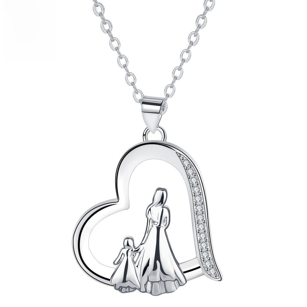 Collar en forma de corazón