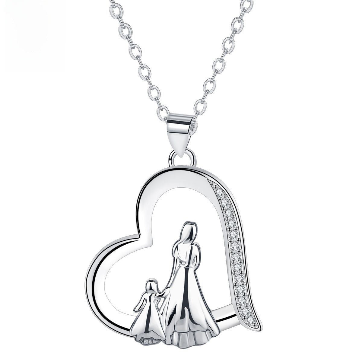 Collar en forma de corazón