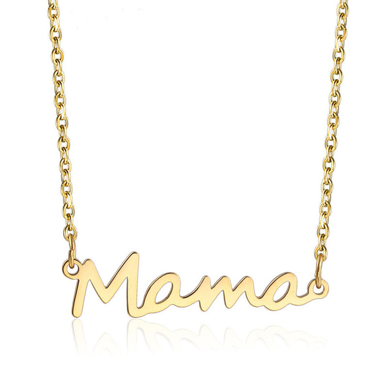 Collar simple mamá