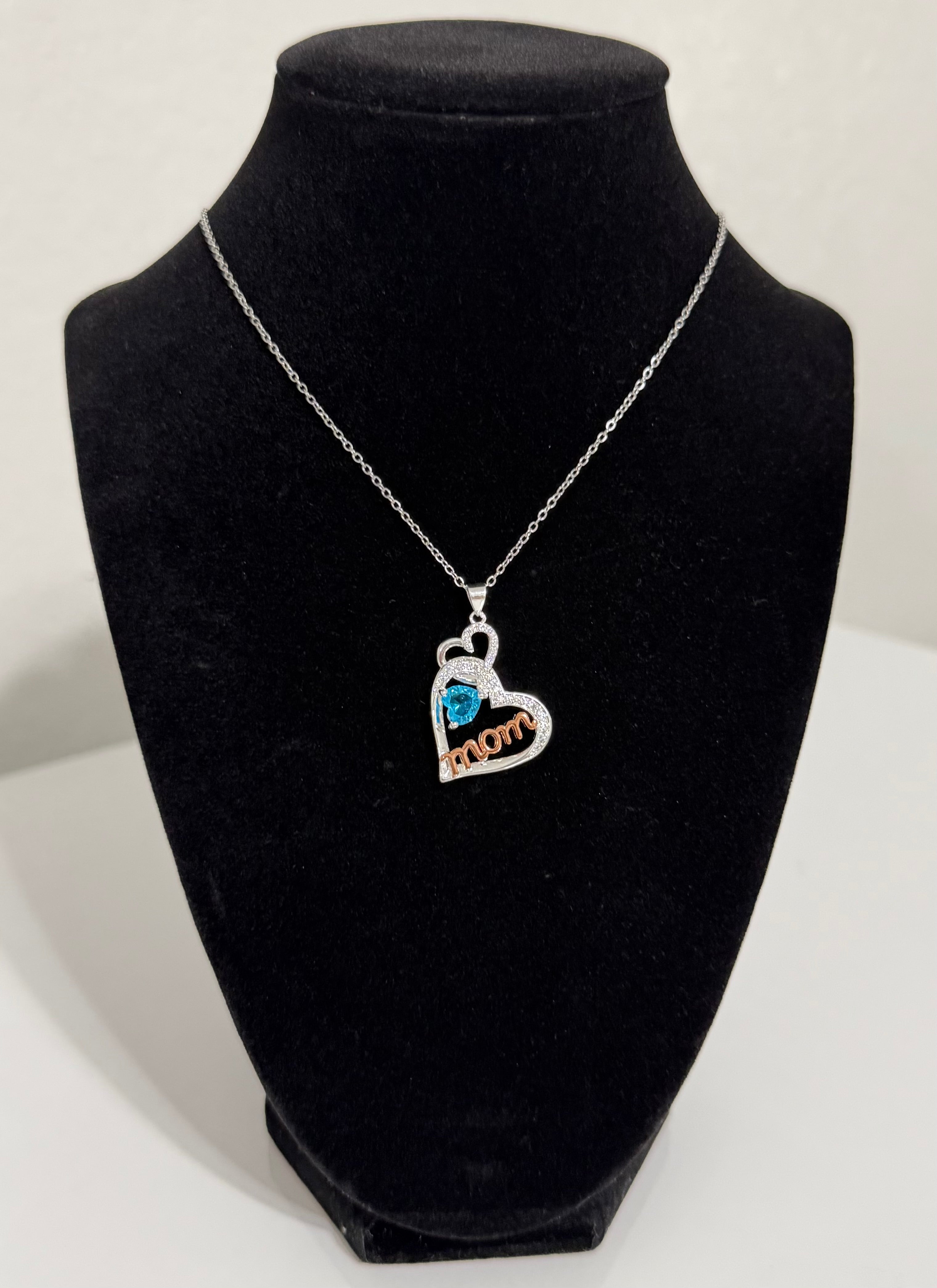 Collar corazón para mamá