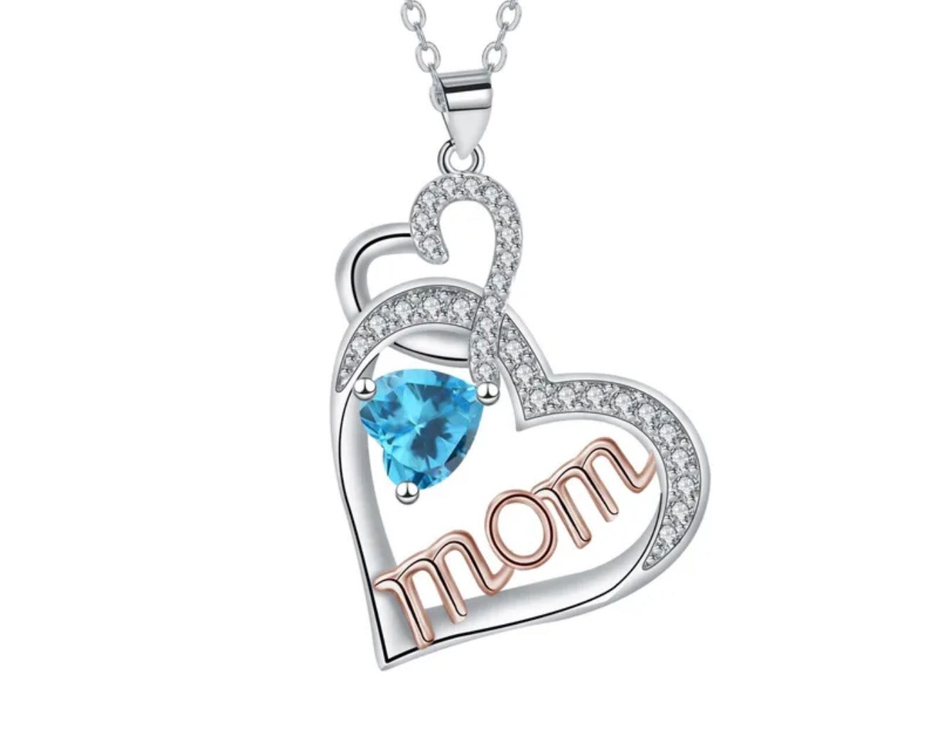 Collar corazón para mamá