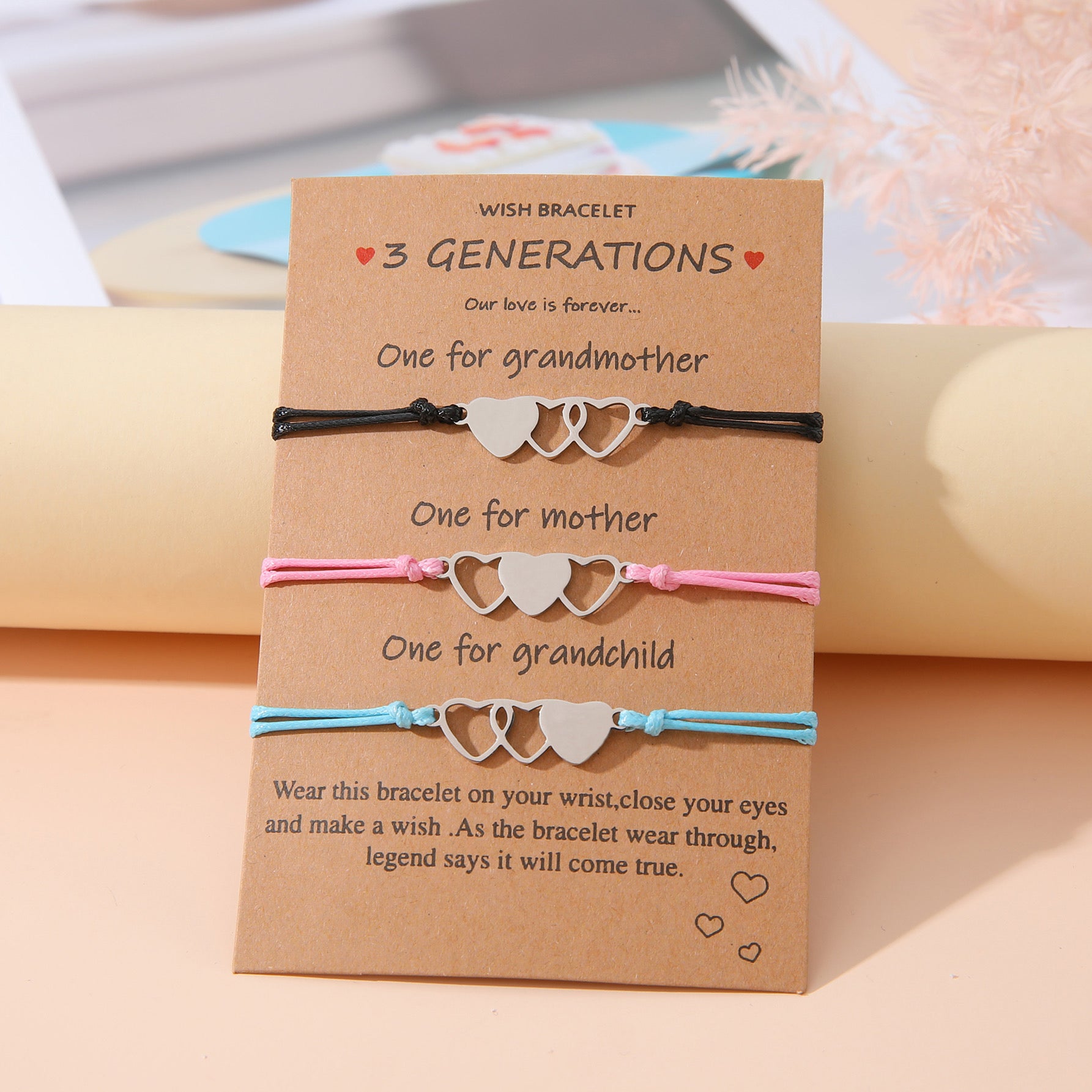 Pulsera 3 generaciones